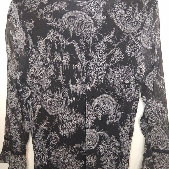 New York City Design Co. women's 100% silk blouse - Picture 7 of 7